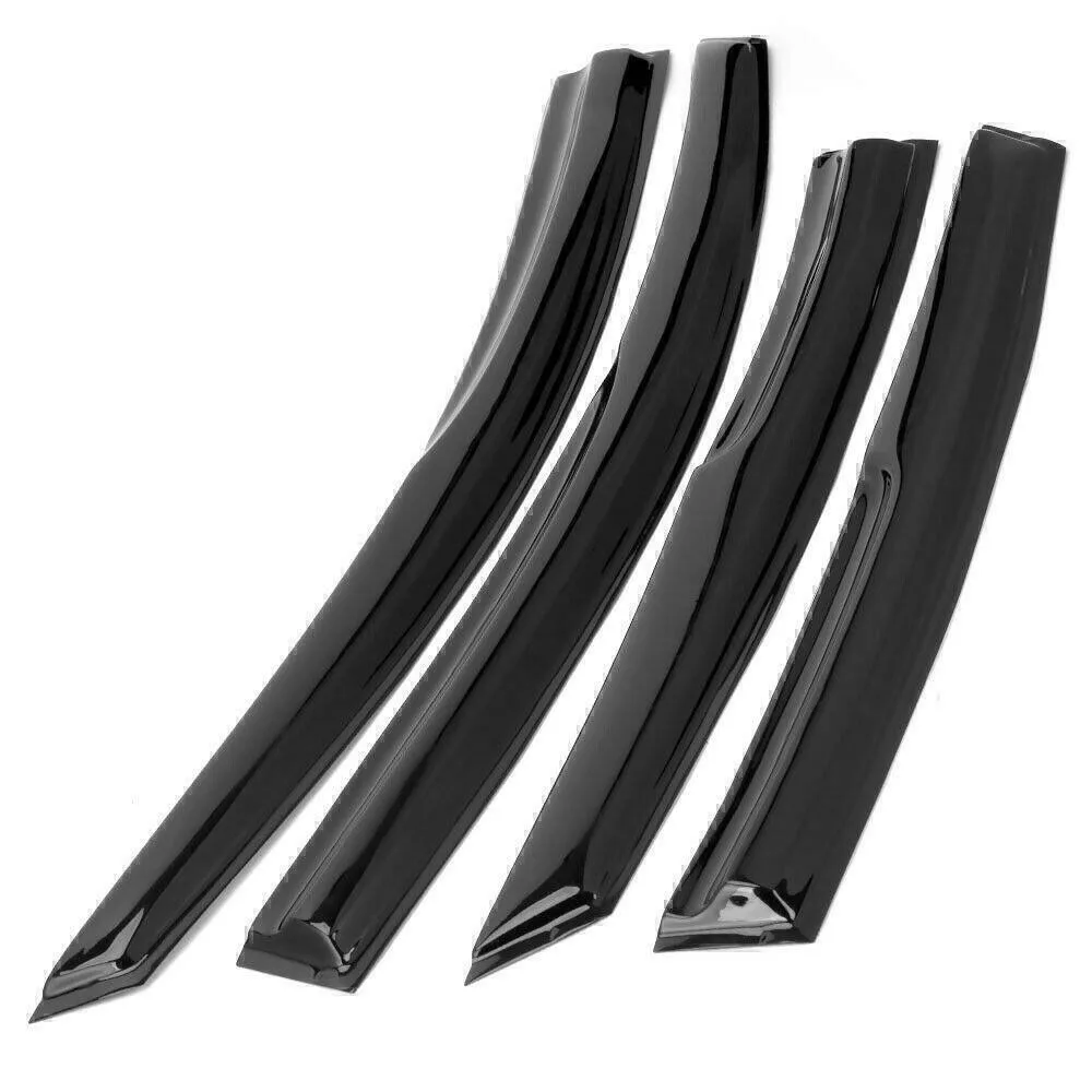 

For 2013-2018 Ford Fusion Wavy Mugen Style Window Visors Rain Guards Deflectors