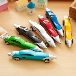 Novità Penne a sfera di design per auto da corsa Penna a sfera creativa portatile di qualità per bambini Materiale scolastico per ufficio giocattolo per bambini