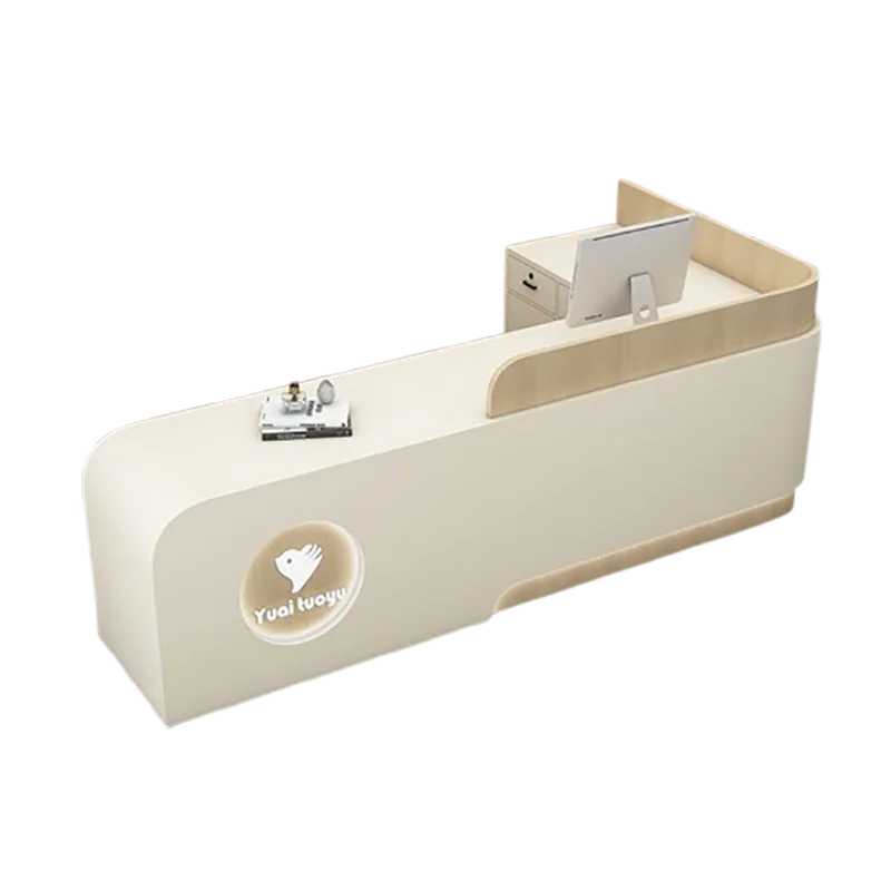 Durable Adjustable Reception Desk Movable Ergonomic Reception Counter Nordic Luxury Rezeptionstheke Office Furniture