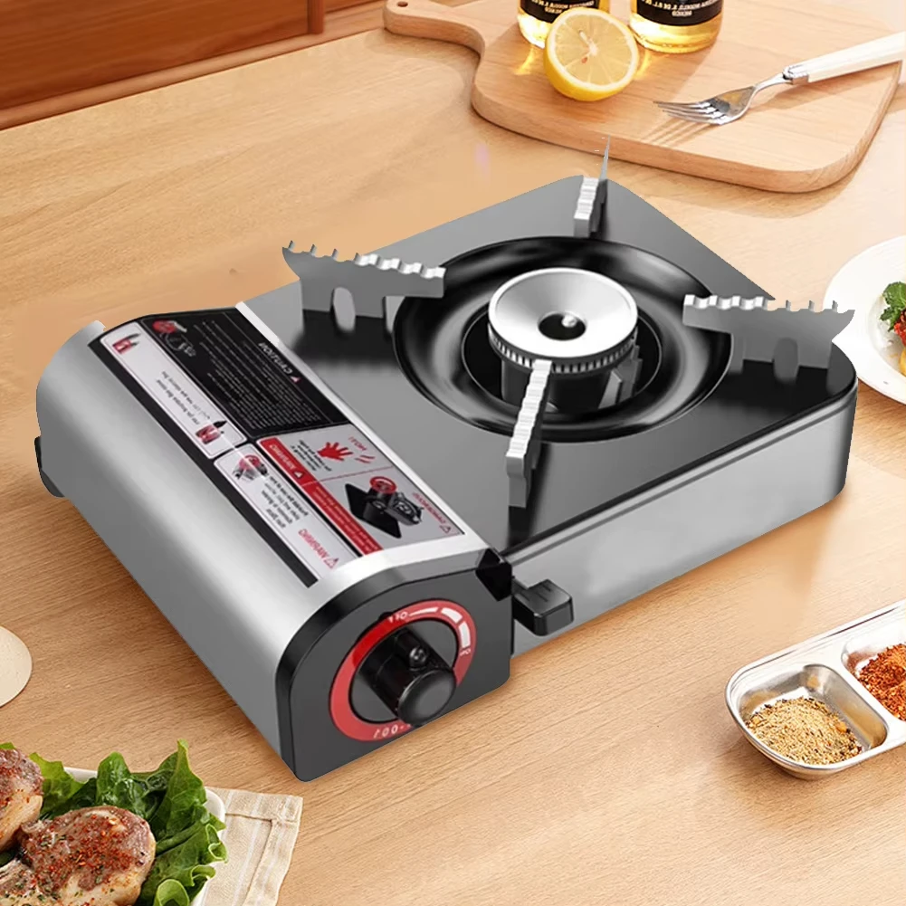 

Mini small card stove, household gas card, magnetic card stove, outdoor stove, car mounted portable gas stove