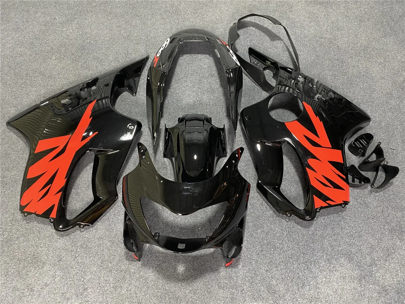 

Motorcycle Fairing Kit fits CBR600I 1999 2000 CBR600 F4 99-00 Fairing Red Black motorcycle guard all new