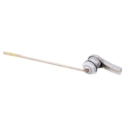 1pcs New Universal Toilet Tank Flush Lever Household Chrome Finish Wrench Handle Fits Most