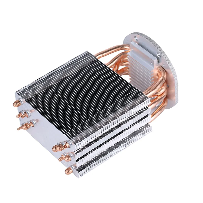 Dongguan Custom high power 300W copper pipe soldered heat sink for LED lighting