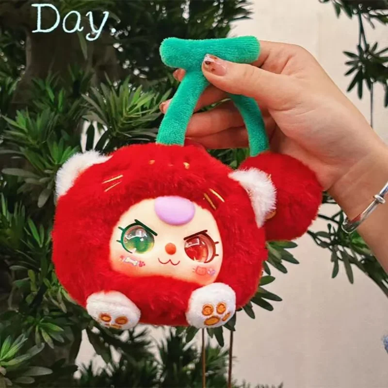 

New Baby Three Truly Spoiling You Series Fruit Elements Soft Vinyl Doll Throw Pillow Toys Trendy Blind Box Girl Toys Gifts Limit