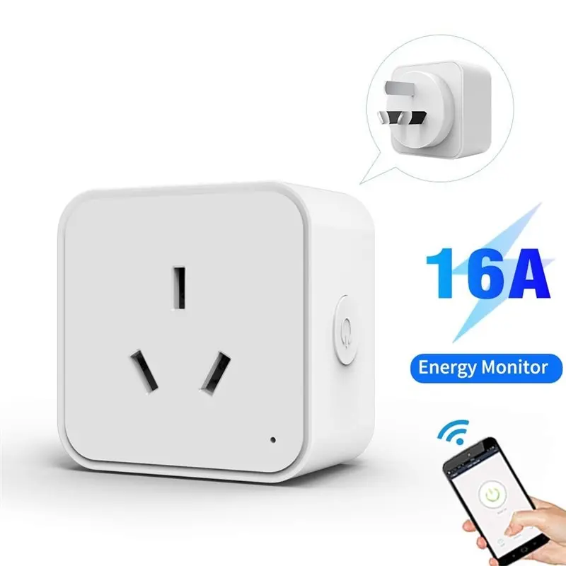 AT14 Wifi Multi-Function Intelligent Outlet Wifi Power Strip Wireless Remote Timing Support Aleax AU Plug