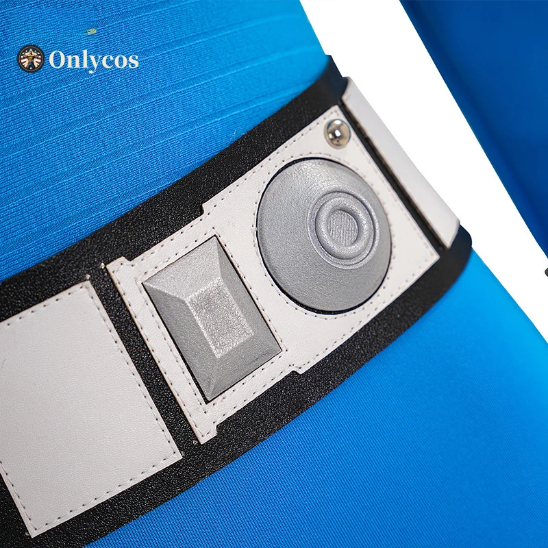 Fantastic Four Invisible Woman Cosplay Costume Susan Storm Roleplay Jumpsuit Halloween Party Carnival Women Uniform Onlycos