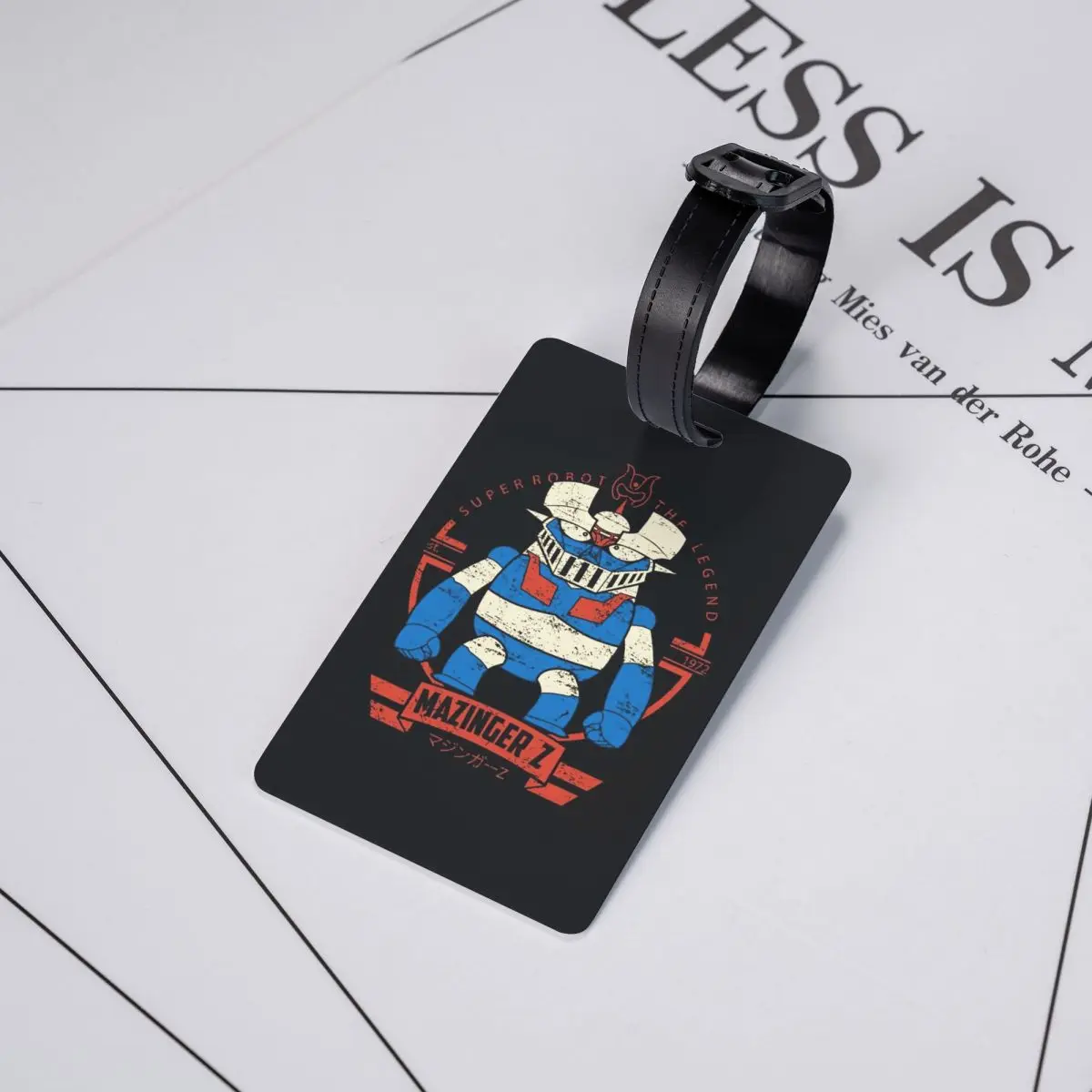 

Mazinger Z Goldorak Actarus Grendizer Mask Luggage Tags Suitcase Travel Baggage Boarding Tag Label Holder ID Name Address