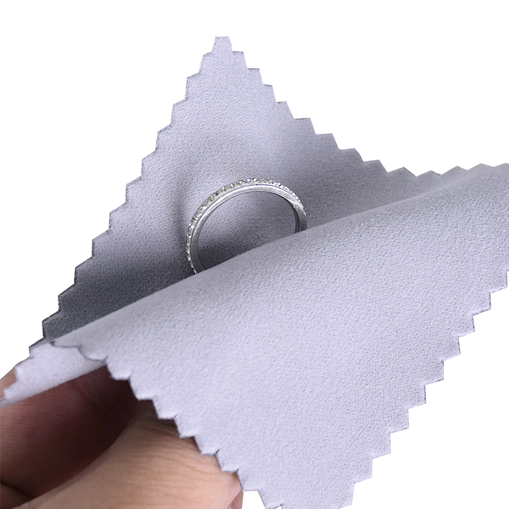10pcs Silver Polishing Cloth Polishing Cloth Soft Cleaning Jewelry Maintenance For Silver Gold Jewelry Tools Independent Package