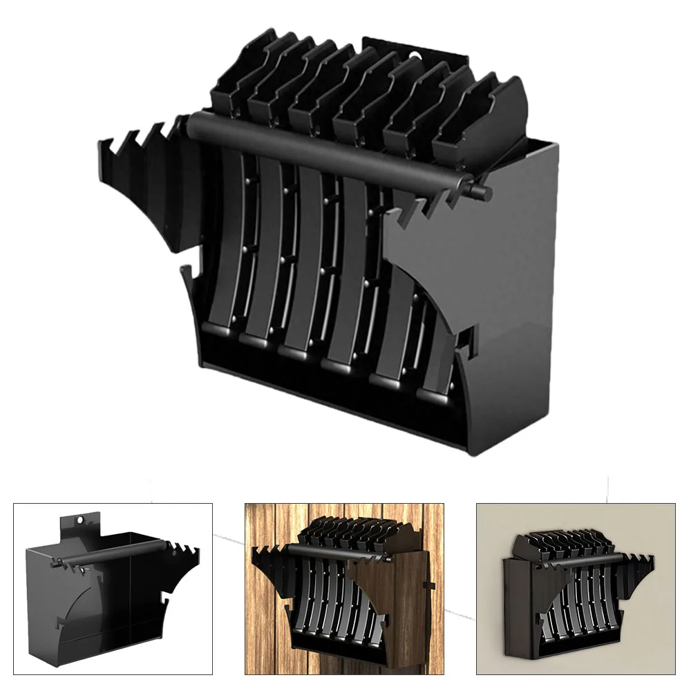 Wall Mounted Tactical Magazine Storage Rack Mag Display Holder Stackable Ammo Mag Organizer Stand Shooting Hunting Accessories