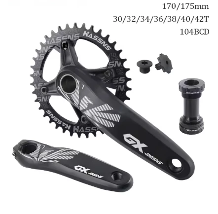 Crankset Mountain Bike Connecting Rods Mtb Cranks Arms For Bicycle Integrated Candle Pe 1 Crown 12 Speed 32/34/36/38T
