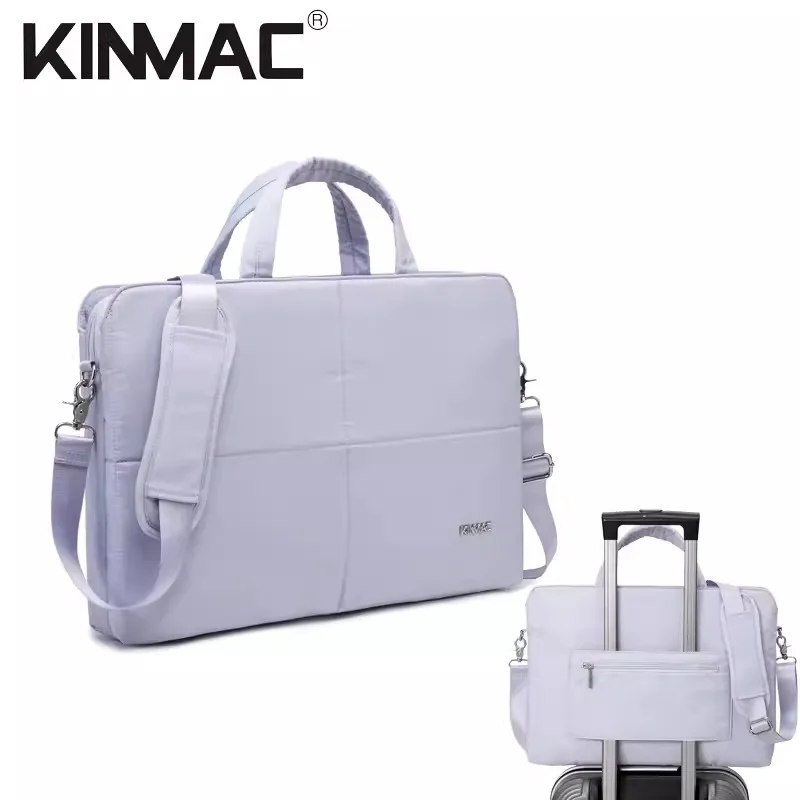 Kinmac Brand Lady Laptop Bag 13,14,15,15.6,16 Inch Women Man Shoulder Handbag Messenger Case For Macbook Air Pro Dropship,KC27