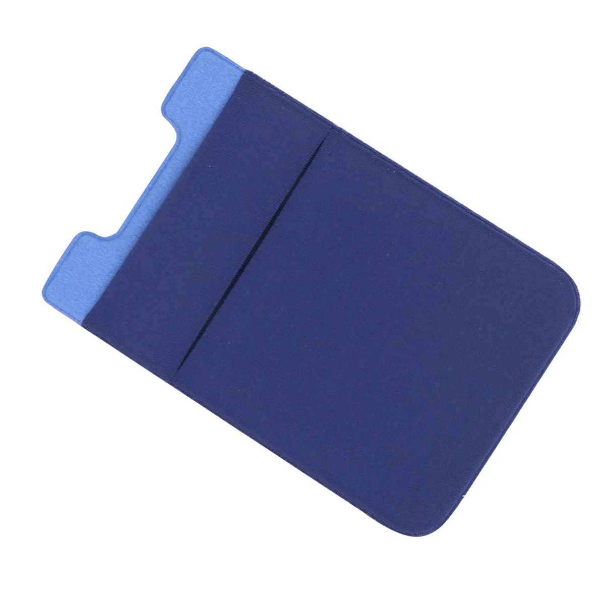 

2Pcs Phone Card Wallet Stick-on Phone Pouch Navy Blue Elastic Holder for Credit Id Pocket Organizer Holder