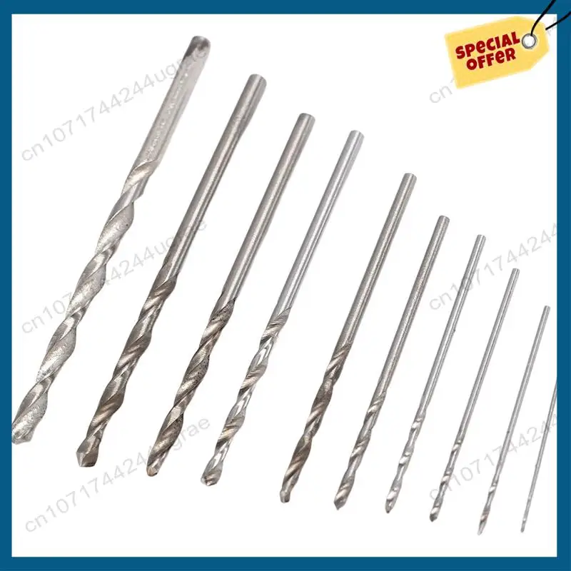 -A15I 5X Mini Electric Hand Drill Bit Set DC 12V Motor 0.5-3Mm HSS Twist Drill Bit With 25Pcs Chuck Collets