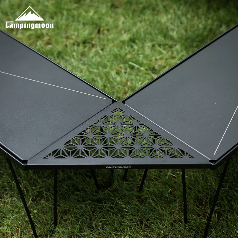 

T-229-6C-4P Series Camping Portable Table Accessories Triangle Top Plate 2-Pack, Foldable Table Aluminum Alloy Tabletop