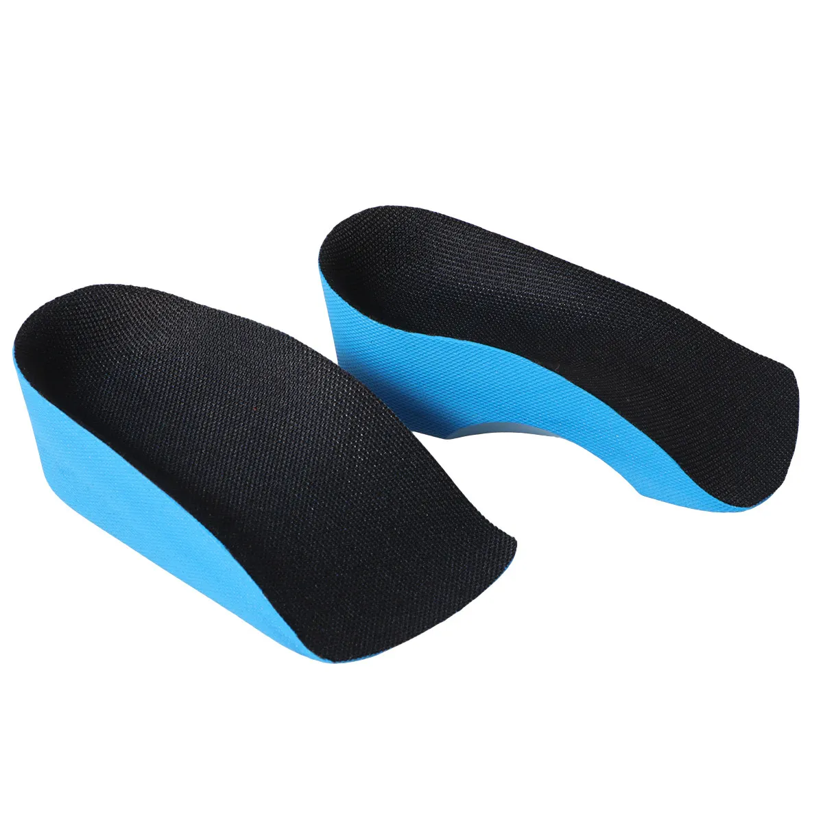 1Pair Half Shoe Pads PU Comfortable Height Increasing Insoles Antislip Pads Enhance Comfort Increase Height