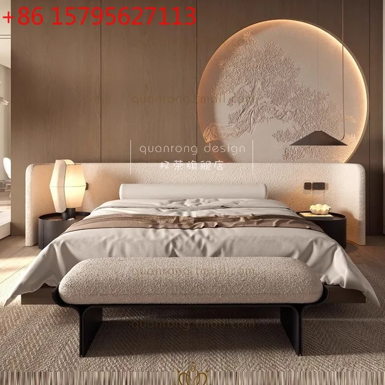 Comfortable Skin-friendly Bed Modern Simple Bed room