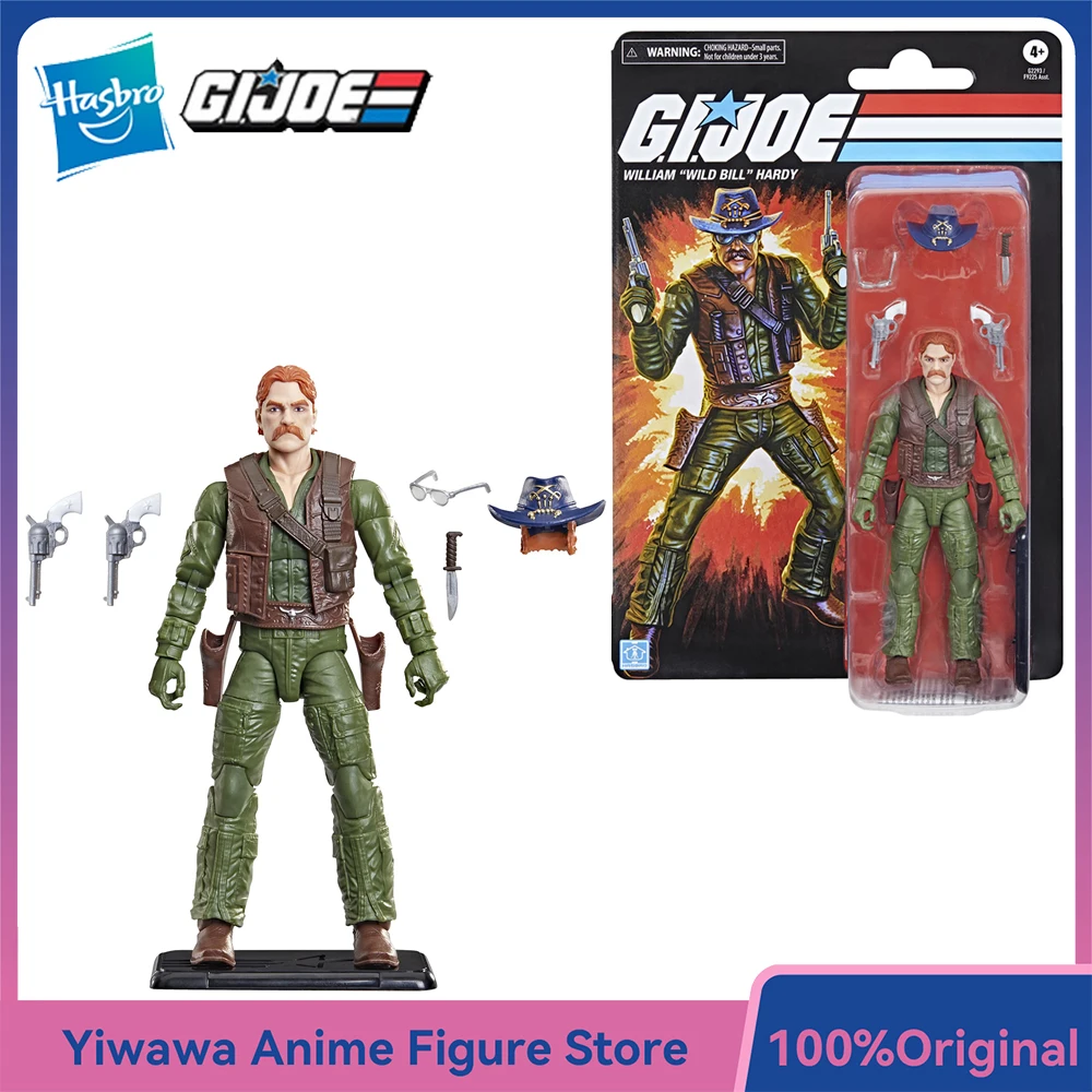 

Оригинальный новый набор Hasbro G.I. Коллекционная серия Joe Classified: Ретро-фигурка Уиллима Вайлда Билла Харди, 15 см, модель солдата, подарок, игрушка