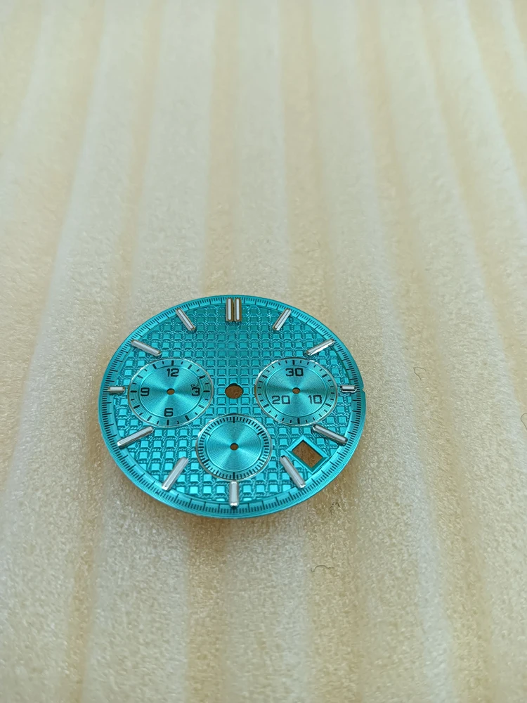 

Циферблат диаметром 31,8 мм, зеленый светящийся, подходит для аксессуаров для модификации кварцевых часов VK63