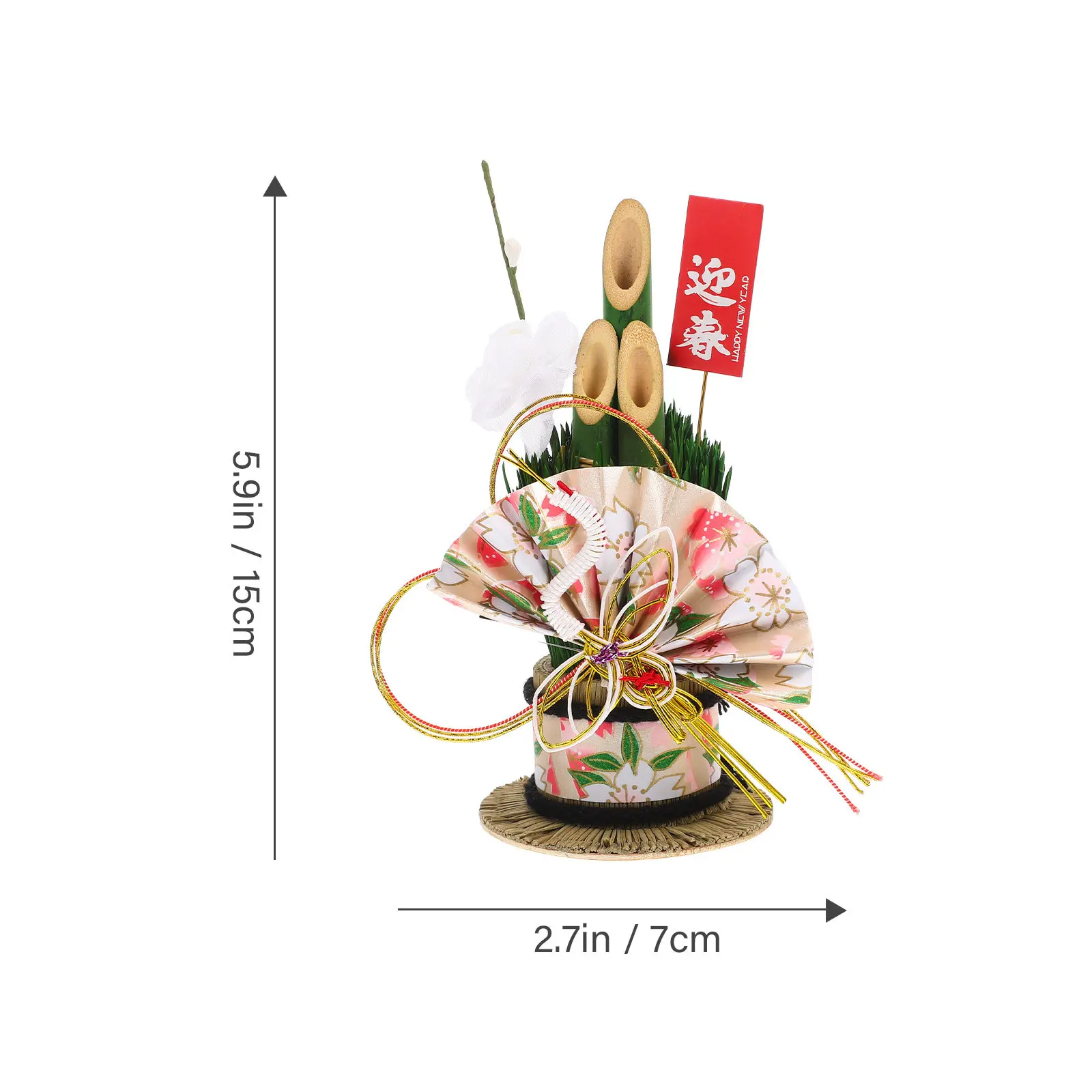Japanese Bamboo Decoration New Year Sushi Restaurant Desktop Ornament Creative Japanese Style Adornment Fengshui Party
