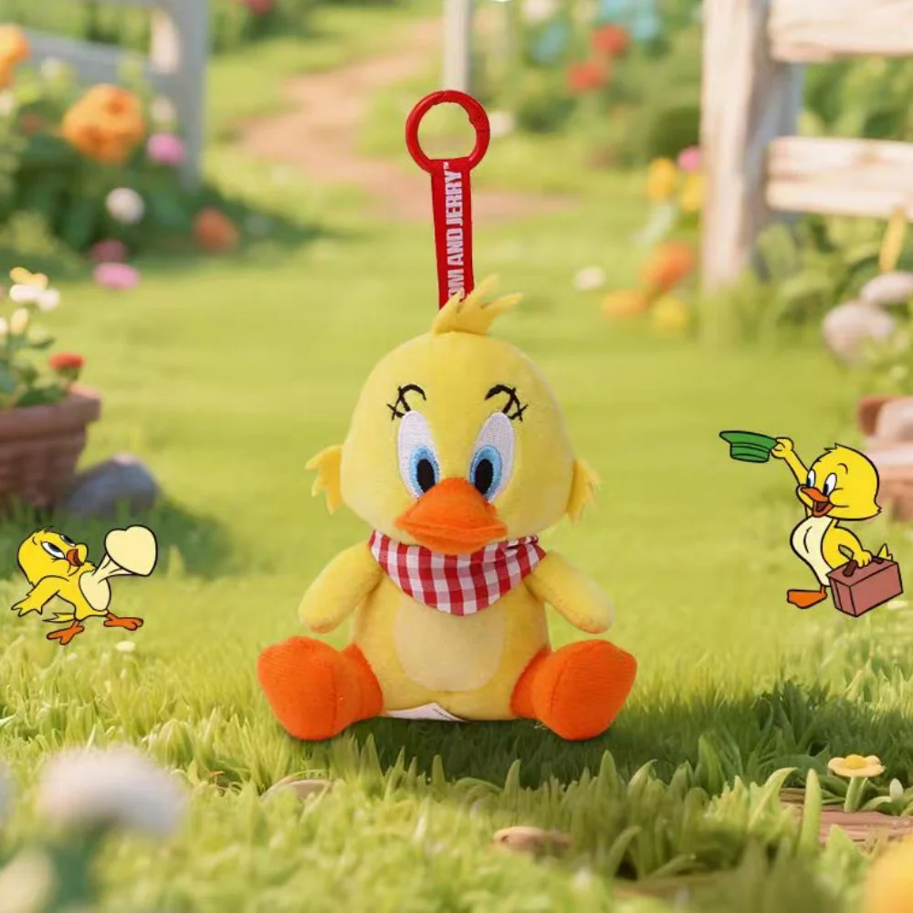 حقيقية توم وجيري أفخم ألعاب الدمى Kawaii توماس القط طالب الكرتون على ظهره الديكور الدمى المفاتيح الفتيات هدايا عيد الميلاد