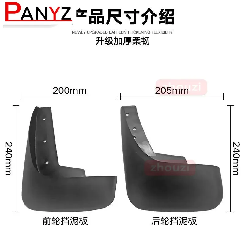 Front Rear Car Mudflap for Toyota Camry XV20 SPORT 2.4 1997-2006 2012-2021 Guard Splash Flap Mudguard Accessories 2003 04 05