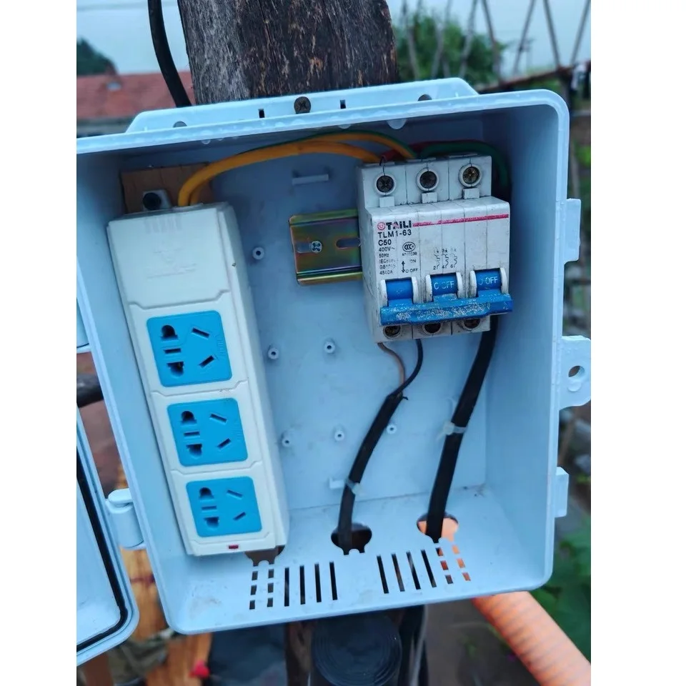 

Monitoring Equipment Outdoor Waterproof Box Power box Electrical Enclosure Case ABS Plastic Wire Box Transparent DoorPanel Cover