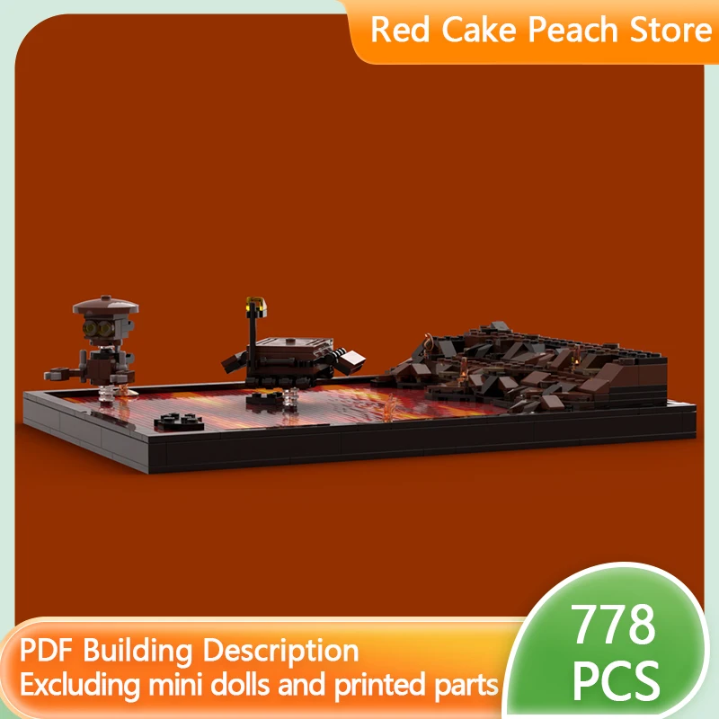 

Star Movies Model MOC Building Bricks Military Operational Highland Modular Technology Gifts Holiday Assemble Children Toys Suit