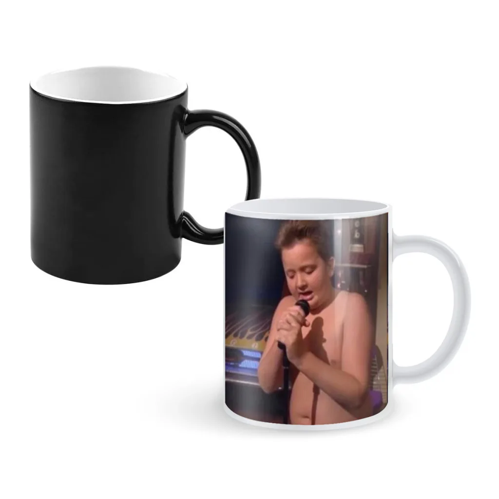 Funny Gibby Singing From Icarly Creativity Change Color Chang mug Ceramic mug Hot Coffee Cup Breakfast Cup mug Friend Gift