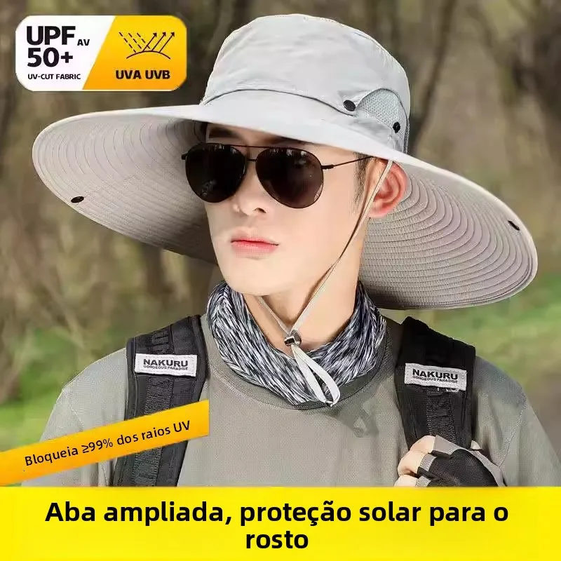 chapeu-de-verao-masculino-para-pesca-com-protecao-uv-chapeu-de-montanhismo-com-aba-larga-protecao-para-o-pescoco-chapeu-de
