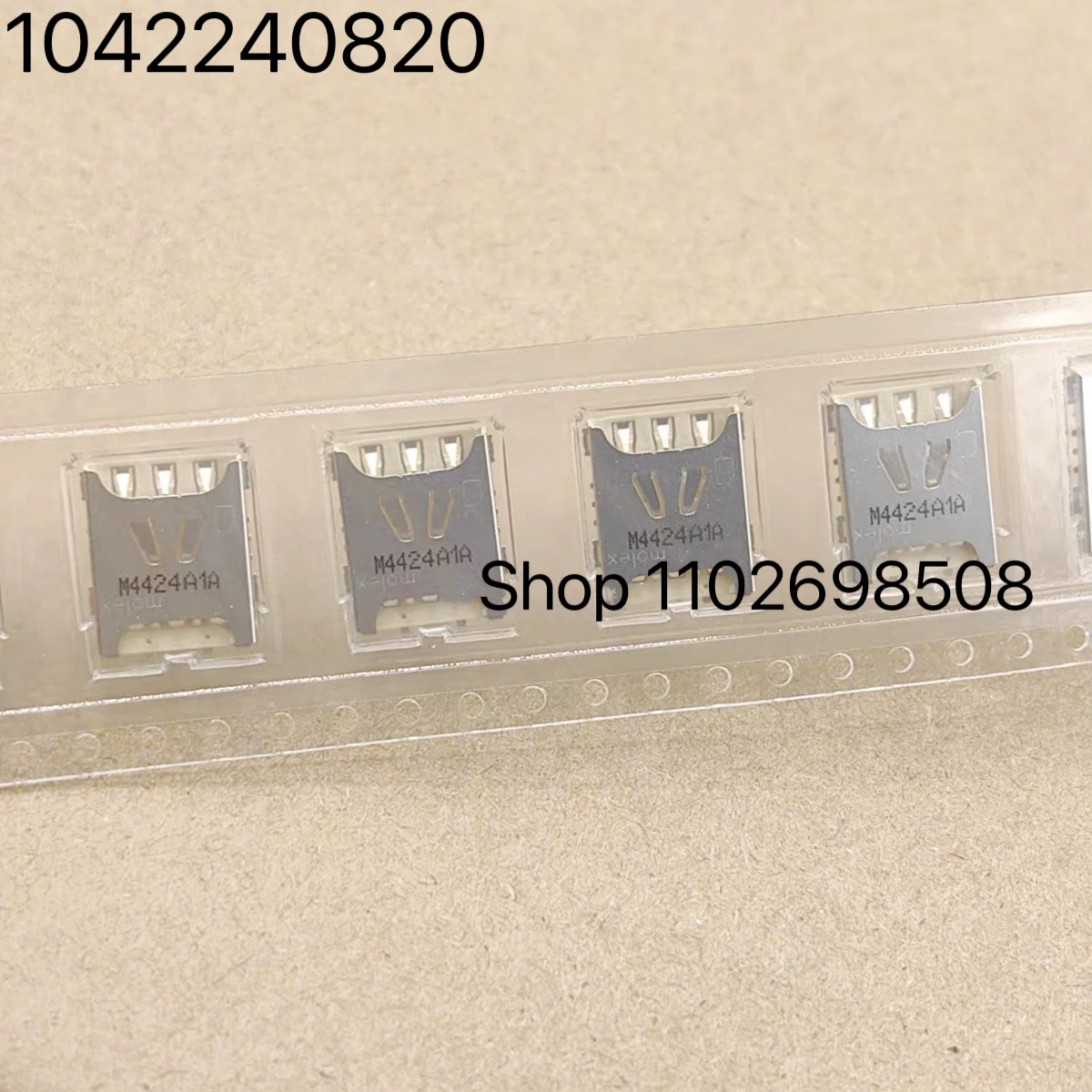 

10PCS 1042240820 104224-0820 MOLEX 6P SIM Card Support