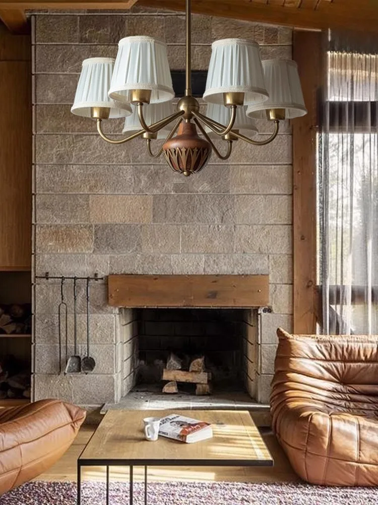 Y 1940s القرون الوسطى العتيقة الخشب الصلب العتيقة دراسة قلادة ضوء غرفة المعيشة غرفة الطعام غرفة نوم قلادة الخفيفة