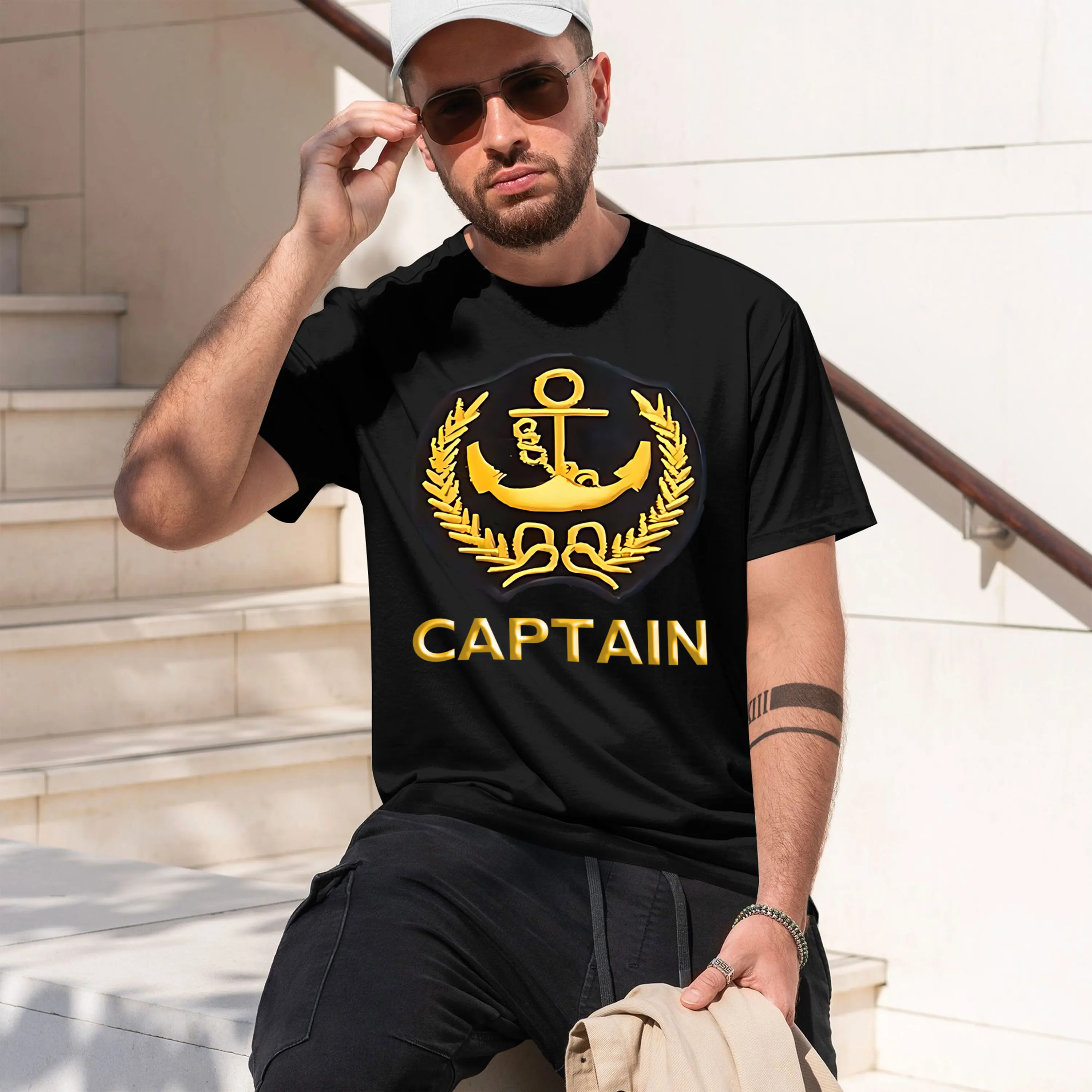 s tain tain Letter Sports Style Lightweight with PVC Coating Washable 2026 New Model Men’s Short-sleeve crewneck T-Shirt Classic