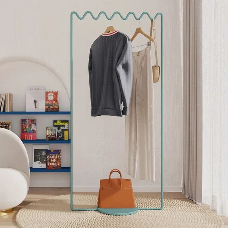 Bathroom Corner Clothes Hanger Floor Indoor Drying Nordic Clothes Hanger Single Entryway Colgador De Ropa Livingroom Furniture