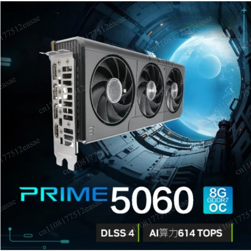 Desktop Gaming RTX5060 O8 RTX5060TI O8G New Discrete Graphics Card PRIME Series Video Card