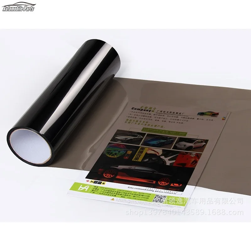 Car Headlight Lamp Film PVC Fog Lamp Sticker Car Headlight Tailing Moulding Foil Self-Adhesive Decal Car Accessories