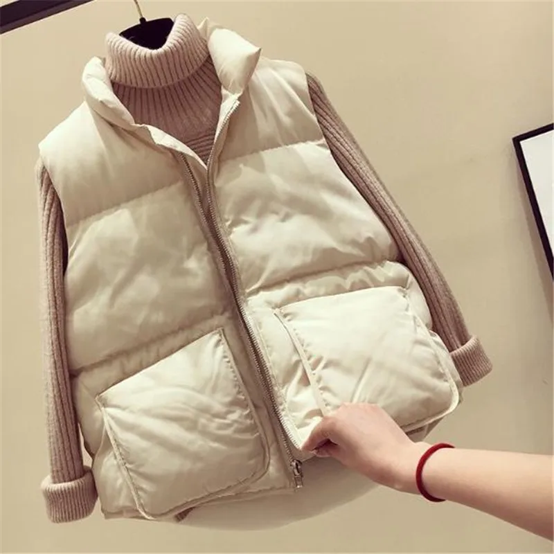 

Vest Women Gilet Femme Womens Vest Jackets Hot Sale Vest Women Winter Vest Waistcoats Women Hot Sale Bodywarmer Warm Vest Coat