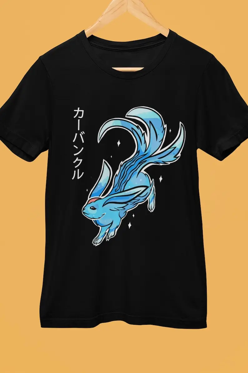 Blue Summoner's Carbuncle FFXIV Final Fantasy 14 Cute T shirt Fan Merch Men Women Unisex shirt