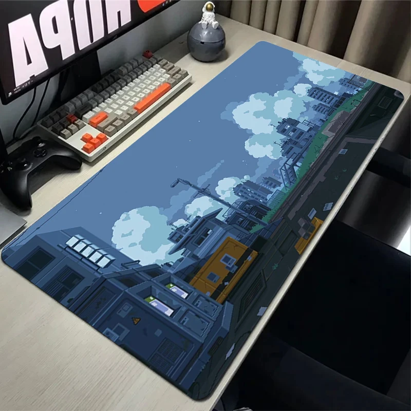 Piexl Large Mouse Pad 100x50cm Big Computer Mousepads Japanese Anime Gaming Mousepad Big Keyboard Mat Gamer Mouse Pads Desk Mats