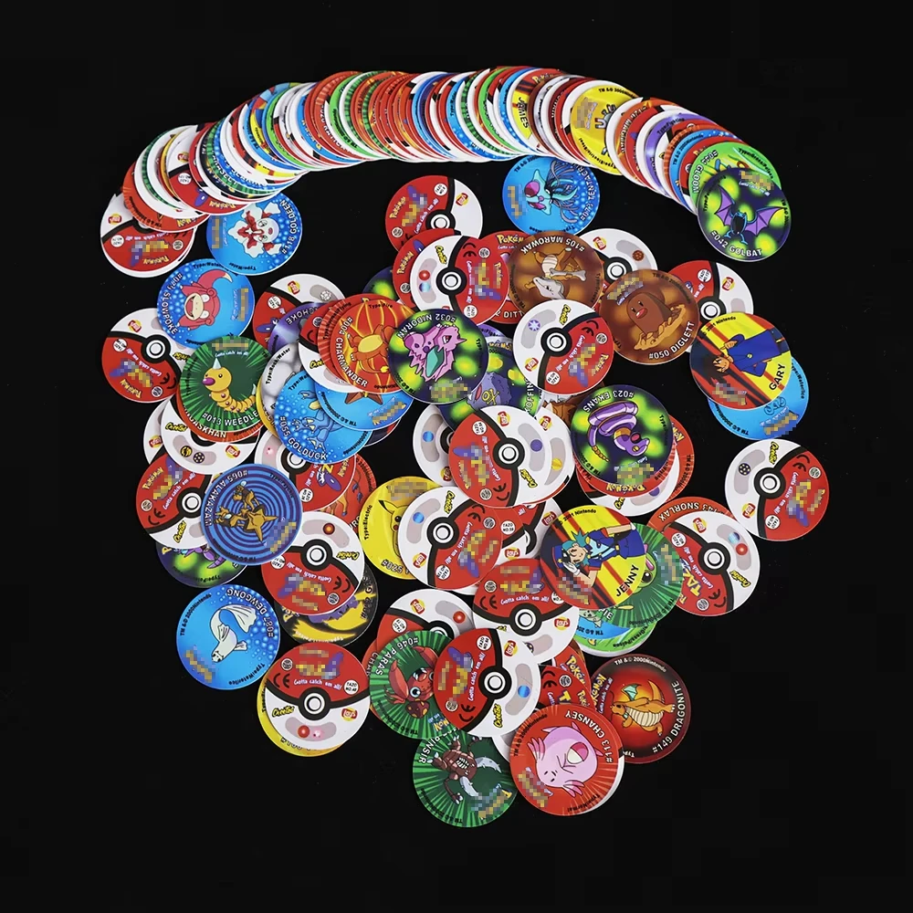 1-ボックス-3d-ラウンドポケモンタゾス-1-2-3-世代ストロークアルバムトレーナーピカチュウイーブイアニメコレクションカード子供-10-160-100-個カード