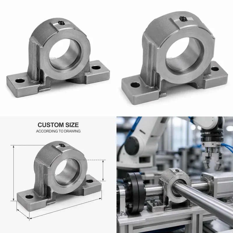 CNC Machined Aluminum Alloy Parts Helical Rack and Pinion Gear Set Precision Industrial Components for Automation Equipment