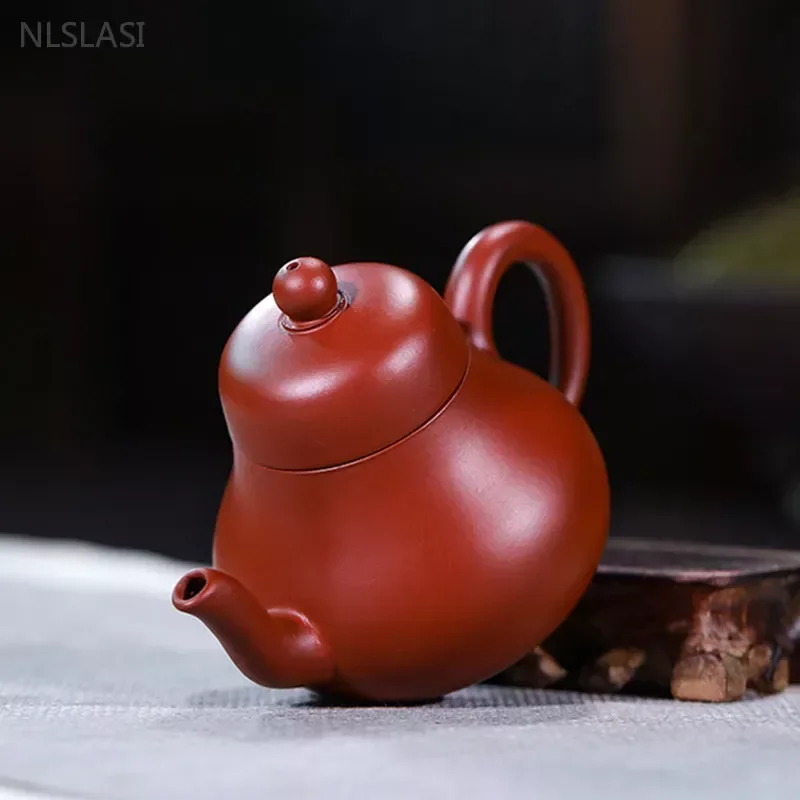 150ml Chinese Yixing Purple Clay Tea Pot Raw Ore Dahongpao Beauty Kettle Handmade Zisha Filter Teapot Tea Ceremony Gifts