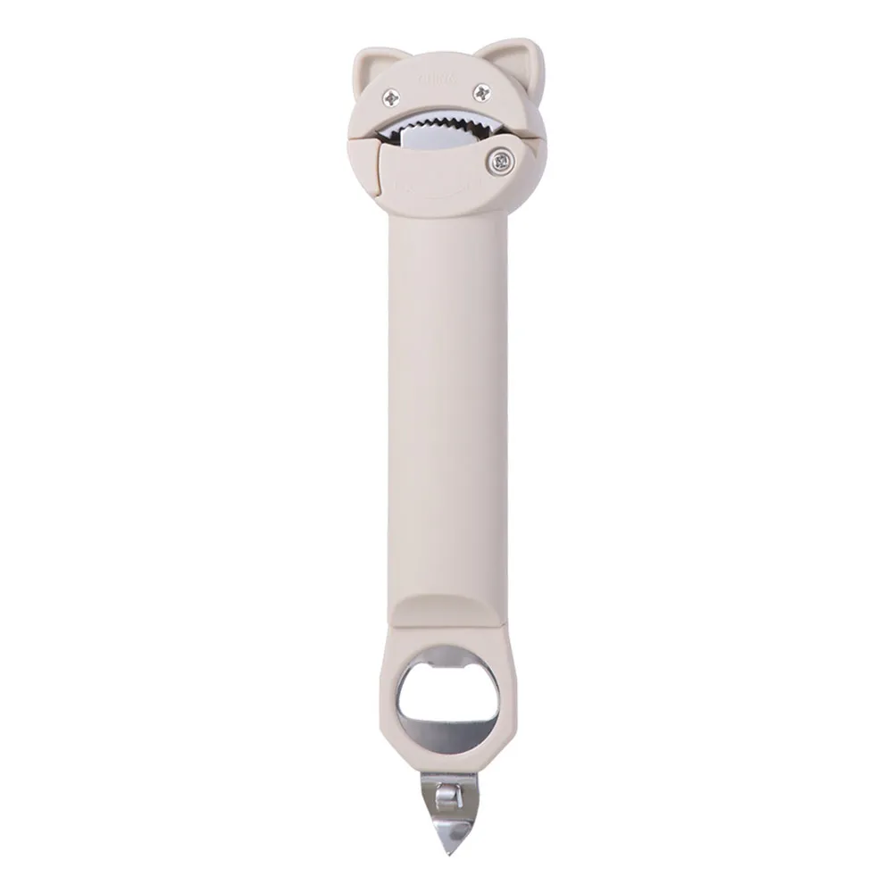 

Adjustable Magnetic Can Opener Bottle Durable Labor-Saving Jar Lid Gripper Anti Slip Manual Bottle Cap Remover Restaurant