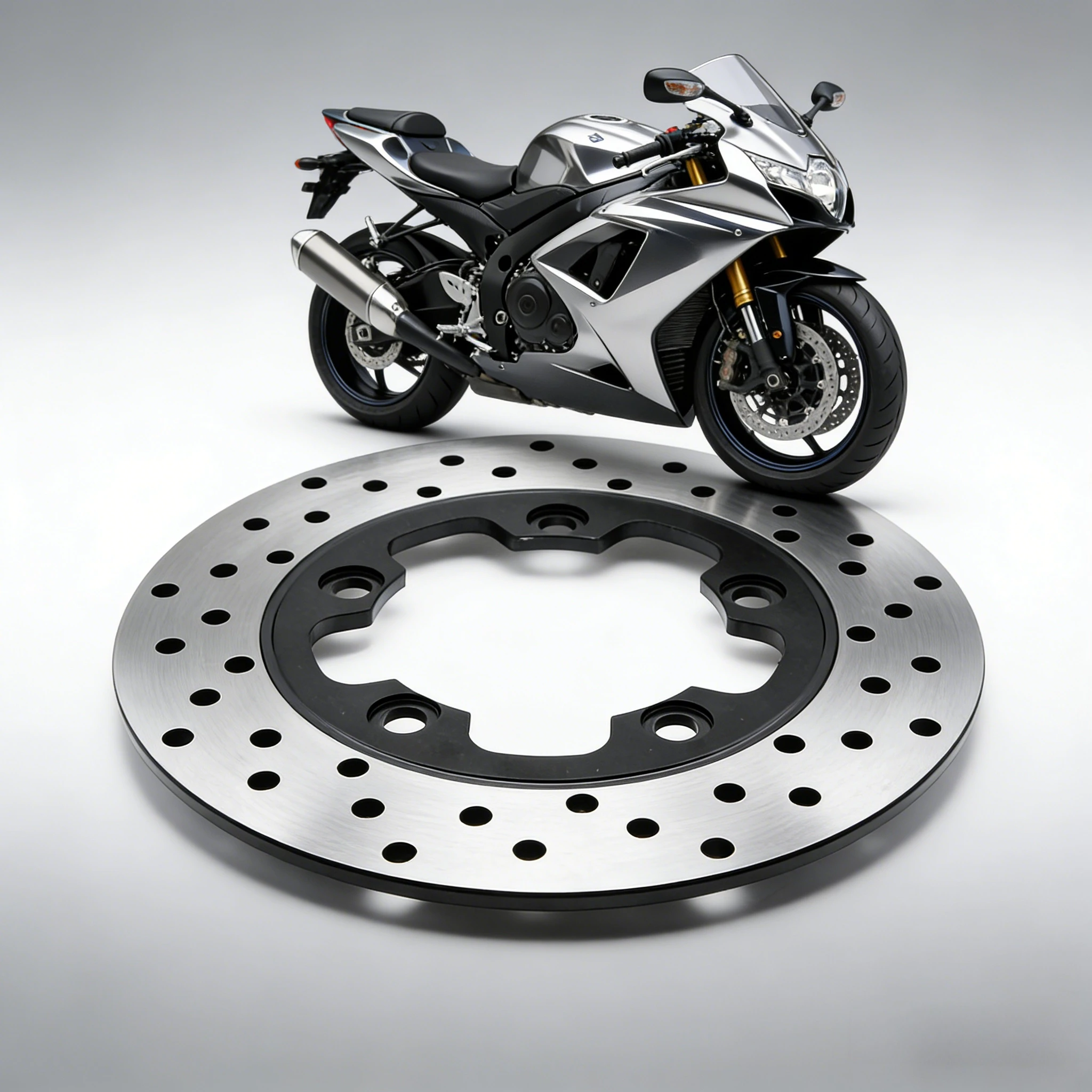 

220mm Motorcycle Rear Brake Disc Rotor For Suzuki GSXR600 GSXR750 GSXR1000 GSXR1100 SV650 SV650S SV1000 SV1000S TL1000R TL1000S