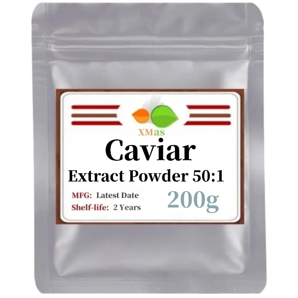 50-1000g Caviar Extract Powder 50:1, Moisturizing And Anti-aging, Nourishes The Skin