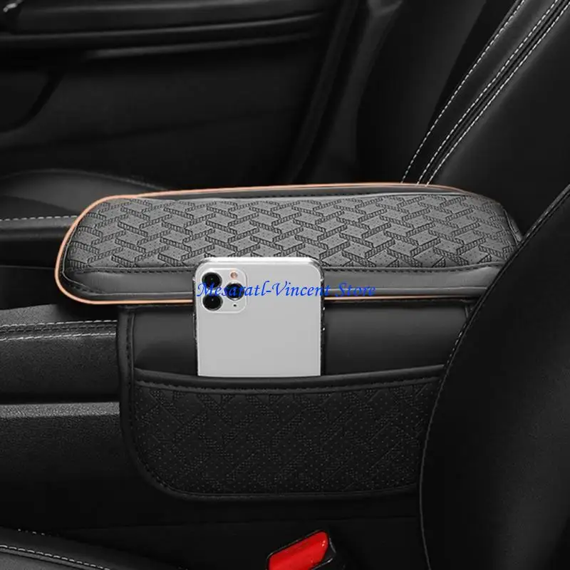 A70F Armrest for Auto Slip Resistant Car Console Armrest Neat Organization for Auto