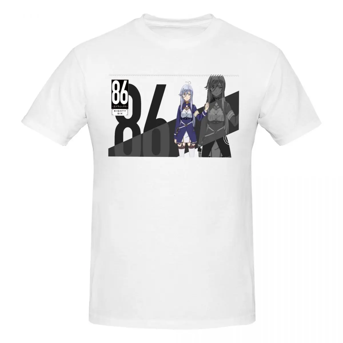 86 Eighty Six Anime Lena T Shirts Graphic Y2K Summer Crewneck Tshirt For Men Women Clothes