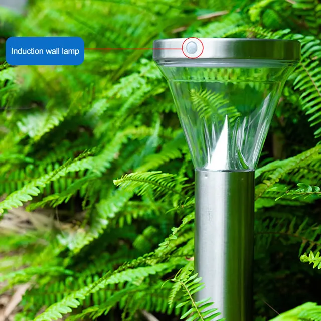 LED Solar Garden Lights Outdoor Solar Powered Lamp Lantern Waterproof Landscape Lighting For Pathway Patio Yard Lawn Decoration