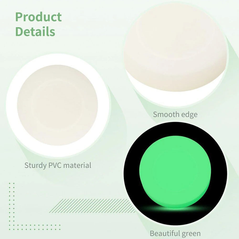 Glow in The Dark Hockey Puck Glowing Hockey Puck 3.54x1.18 In Hockey Puck Training Ball Versatile for Kids Adults Youth