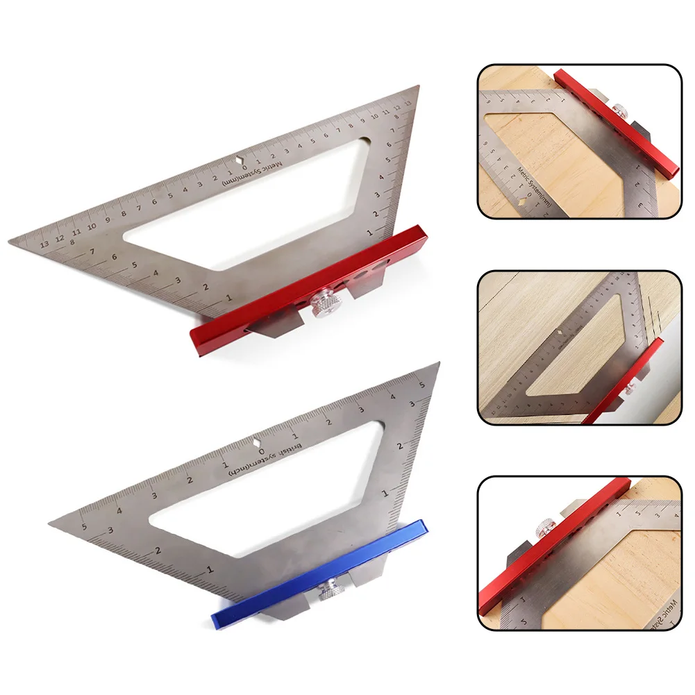

Dual Scale Triangle Ruler Designed Specifically for Craftsmen A Reliable Companion in All Your Measurement Needs