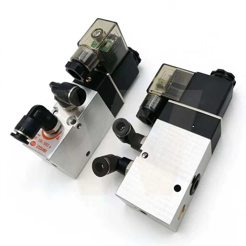 Airflow Control Valve 4/2 Way Pneumatic Solenoid Valve for Heidelberg SM102 CD102 SM74 Printing Press Spare Parts 61.184.1051 26
